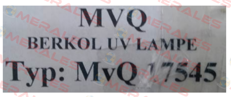 MVQ – 17545 MARVAC