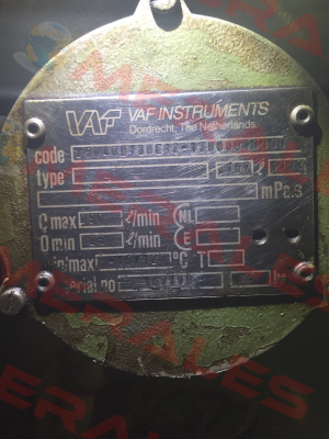  J5040B130C12-1200000  VAF Instruments