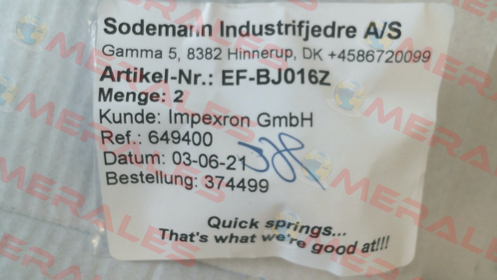 EF-BJ016Z Sodemann