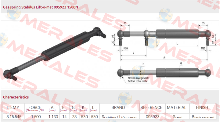 095923 Stabilus