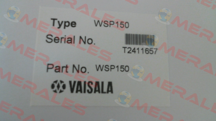 WSP150 Vaisala