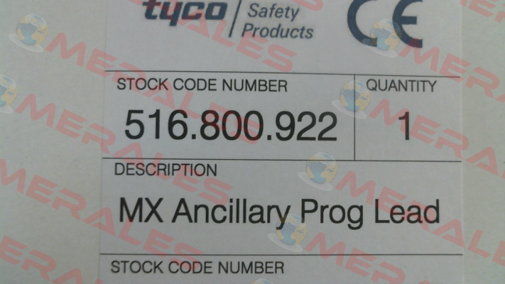 516.800.922 Tyco Fire