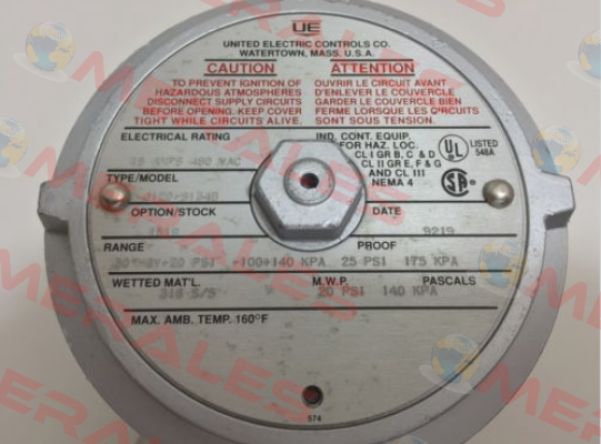 J120-S134B-1180-M201-M446-QC1 United Electric