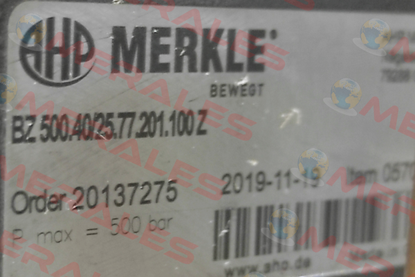 057032 / BZ 500.40/25.77.201.100 Z Merkle