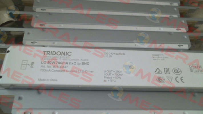 87500447 / LC50W 700mA fixC Ip SNC Tridonic