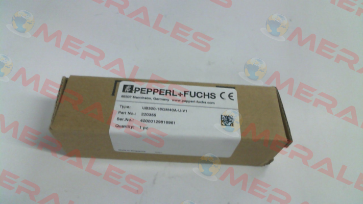 p/n: 220355, Type: UB300-18GM40A-U-V1 Pepperl-Fuchs