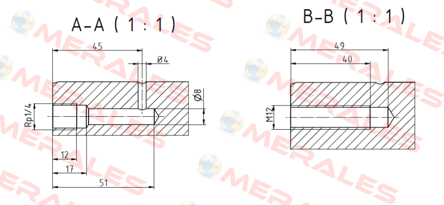 6100006RB61 /  GPN 610 U 6 Poppelmann