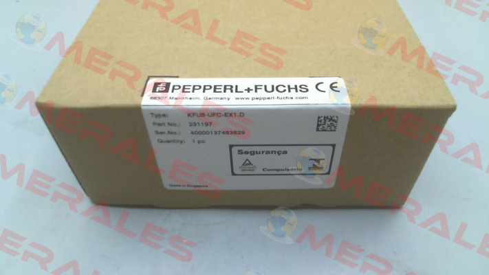 p/n: 231197, Type: KFU8-UFC-EX1.D Pepperl-Fuchs