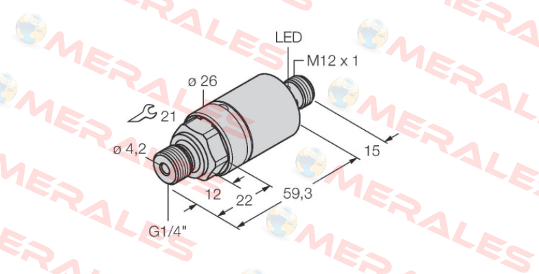 PC001V-204-2UPN8X-H1141 Turck