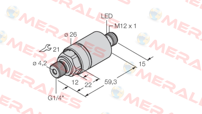 PC001R-204-2UPN8X-H1141 Turck