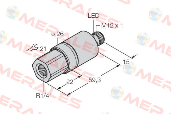 PC003V-211-2UPN8X-H1141 Turck