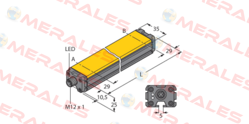 LI1000P1-Q25LM1-LIU5X3-H1151 Turck