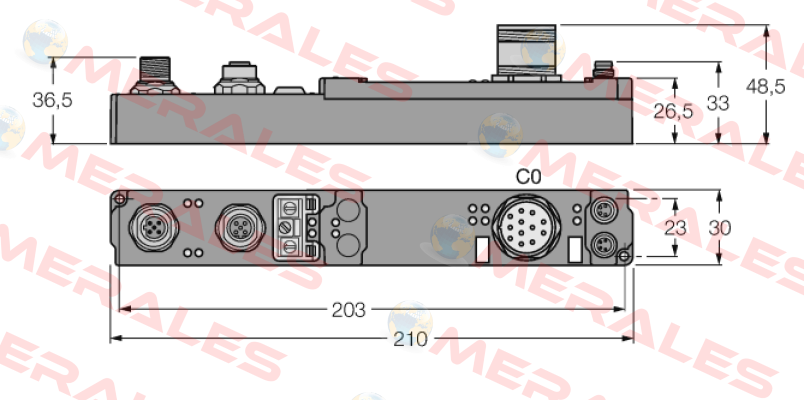 p/n: 6824444, Type: SDPB-10S-1005 Turck