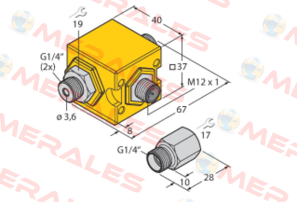 FCIC-G1/4A4P-LIL-H1141/2.0 Turck