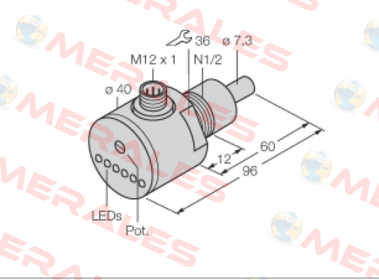 FCS-N1/2A4-AP8X-H1141/L060 Turck