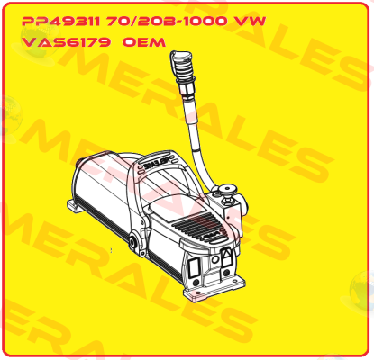 PP49311 70/20B-1000 VW VAS6179  oem Rehobot