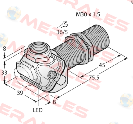 BI10-EM30EE-AP50X 15M Turck