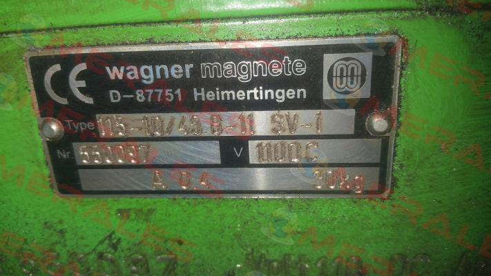 115-10/45.8-11 SV-1:110 Wagner Magnete