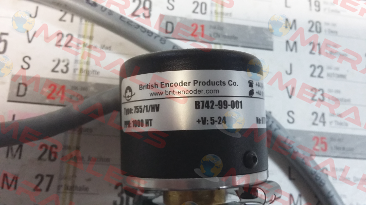 B742-99-001 British Encoder