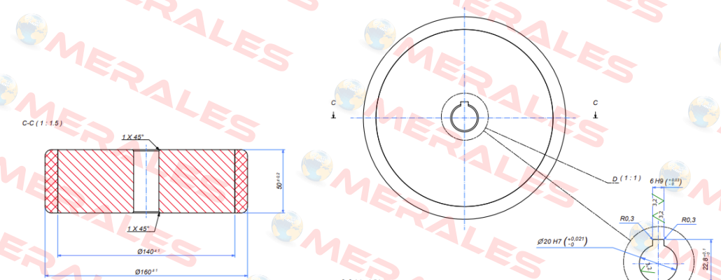 FTB 160X50 (20X50) Tente