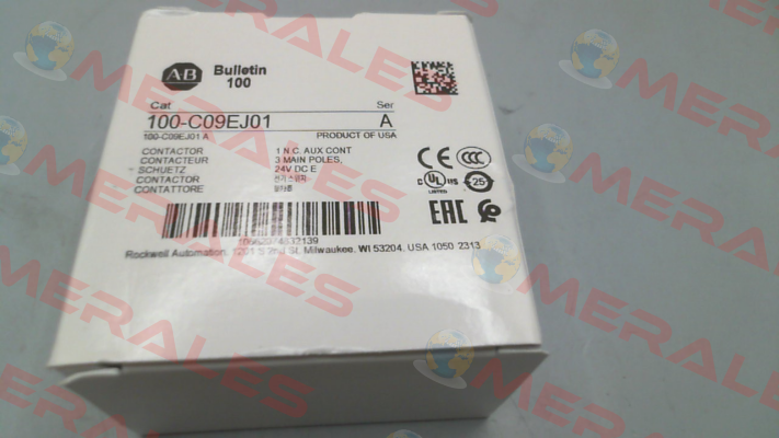 100-C09EJ01 Allen Bradley (Rockwell)