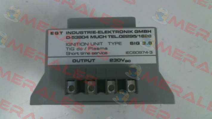 SIG 3.8 EGT Industrie elektronik